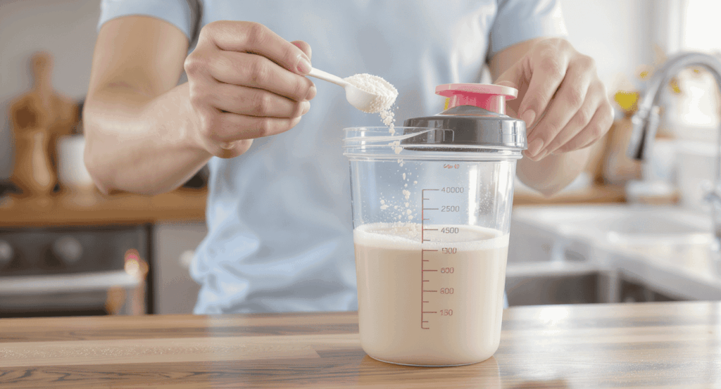 Comment doser un shaker de whey correctement