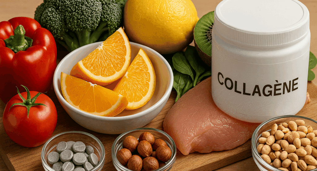 Quels nutriments peuvent relancer la production de collagène