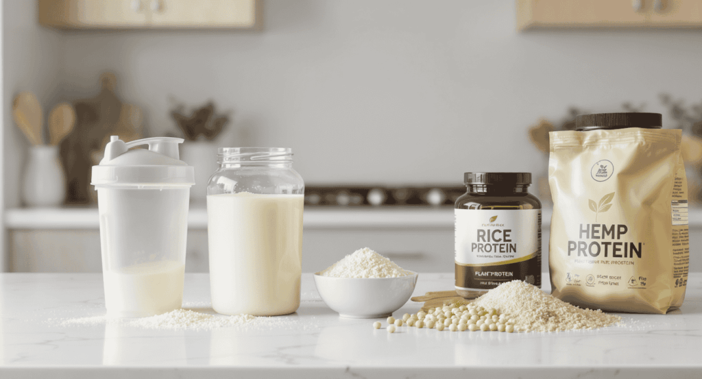 alternatives pour limiter les désagréments causés par la whey
