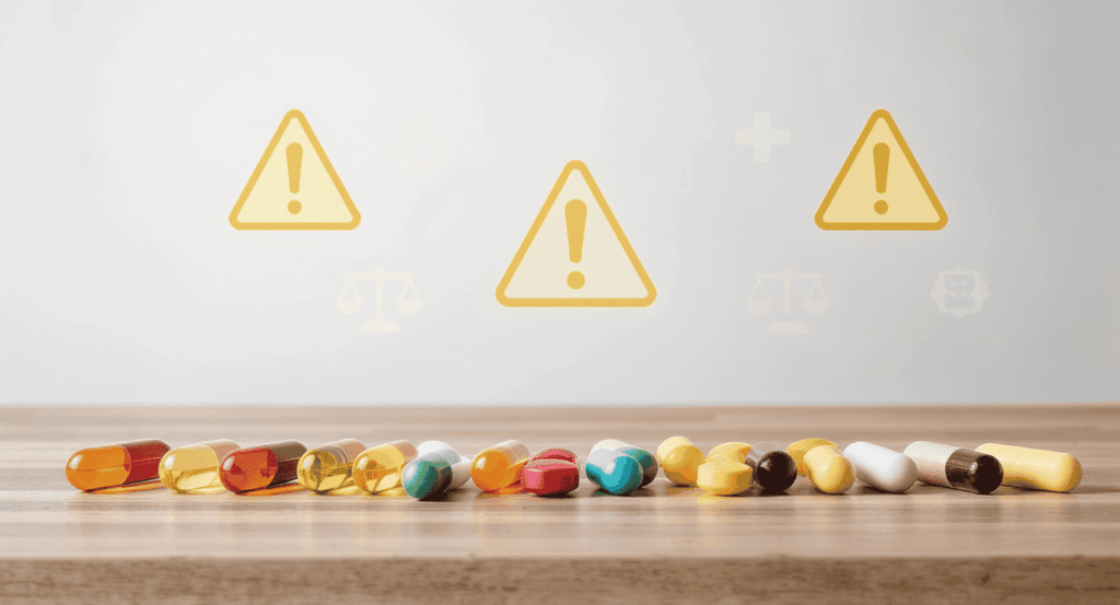 les interactions entre vitamines et compléments à surveiller