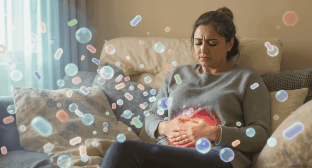 quels troubles peuvent apparaître au début d’une cure de probiotique