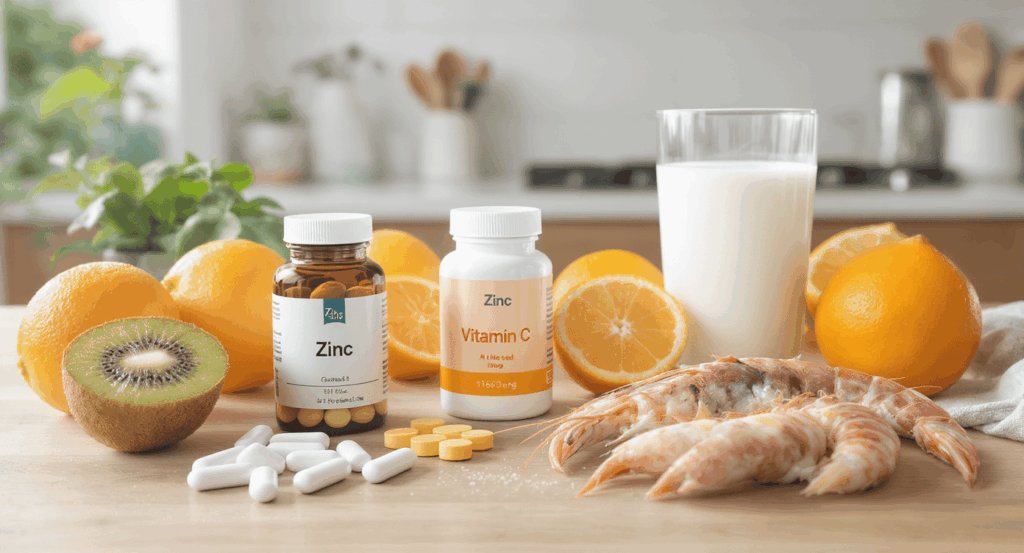 les interactions possibles avec d’autres nutriments