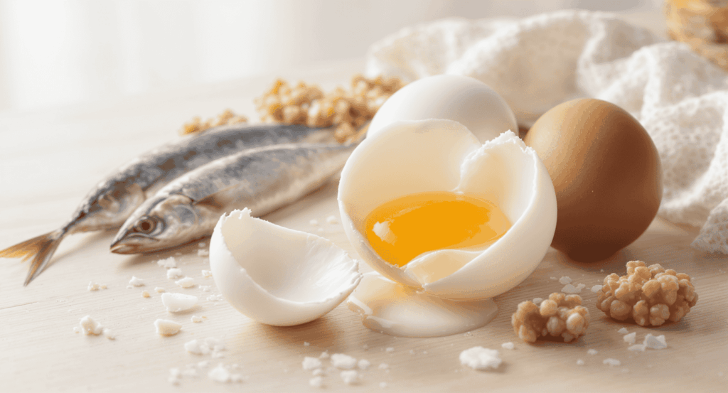 les œufs sont-ils riches en CoQ10