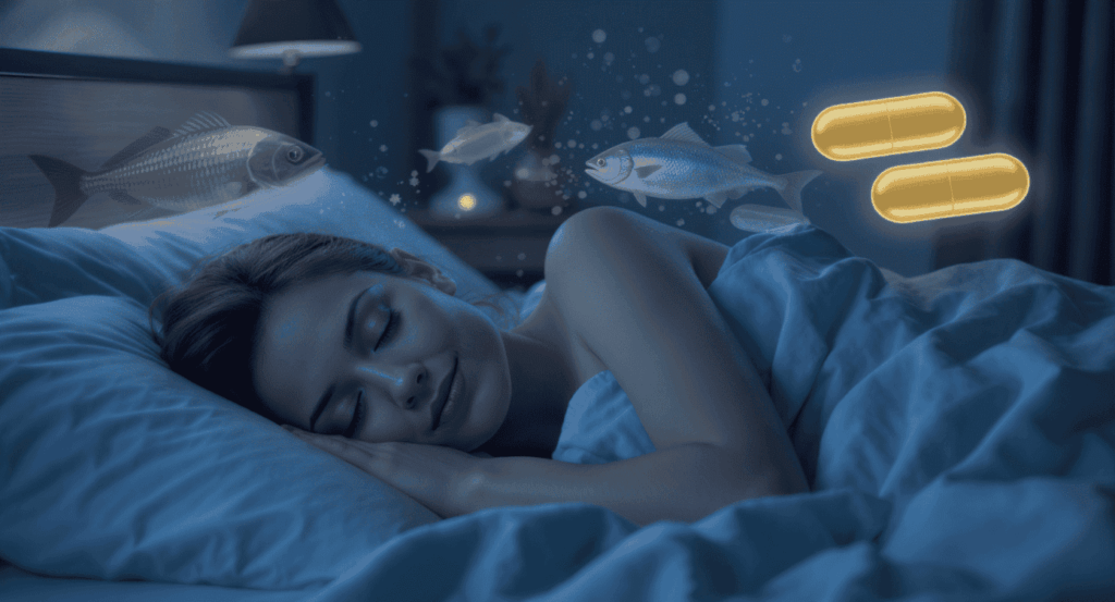 quel est le lien entre les oméga-3 et le sommeil réparateur