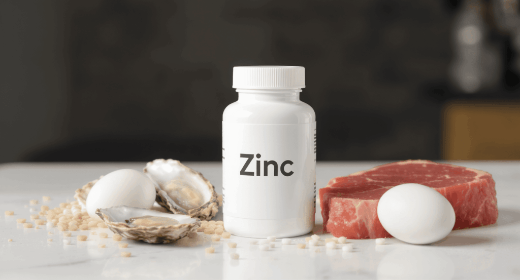 quelle vitamine aide à mieux fixer le zinc