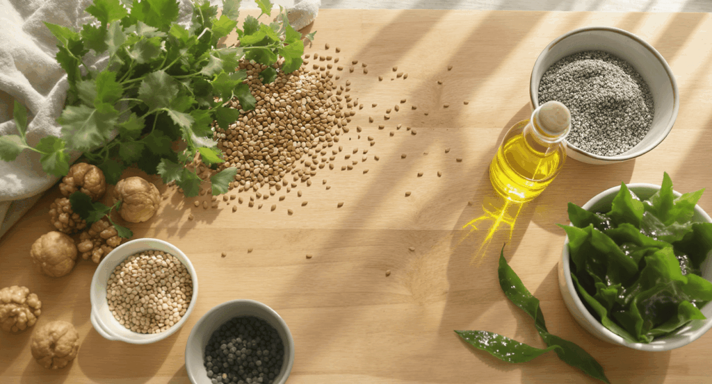 quelles alternatives naturelles si les oméga-3 sont contre-indiqués