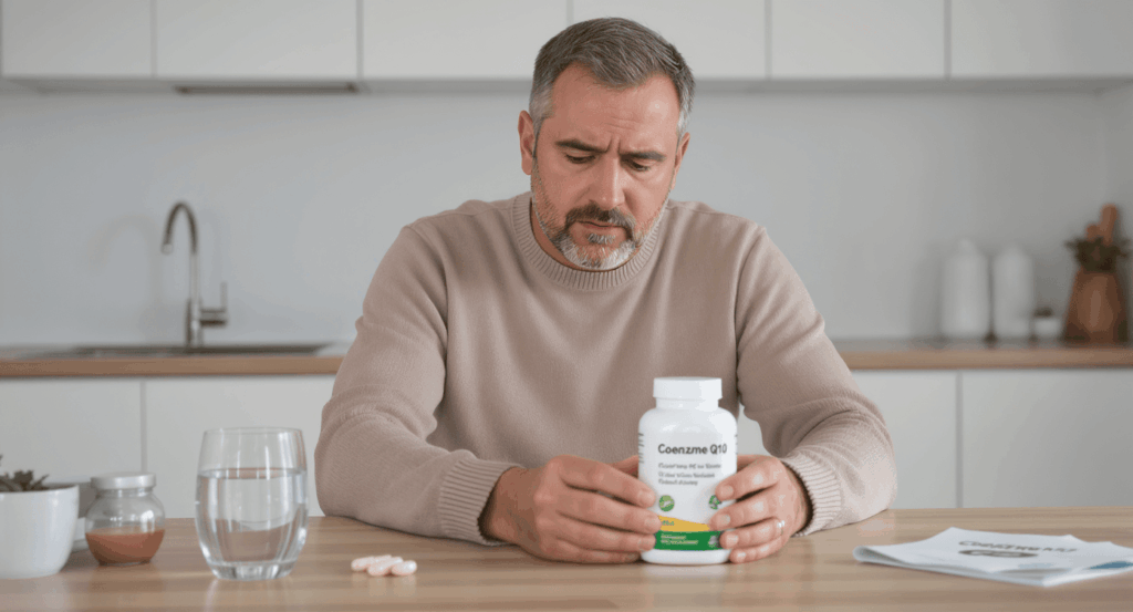 quels effets secondaires ont été observés avec la coenzyme Q10