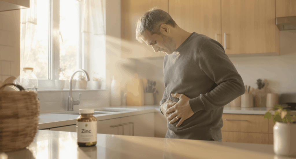 quels signes indiquent un surdosage en zinc