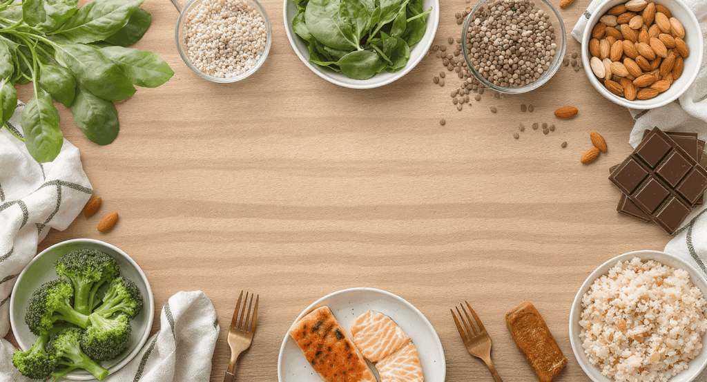 exemples de menus riches en magnésium pour la semaine