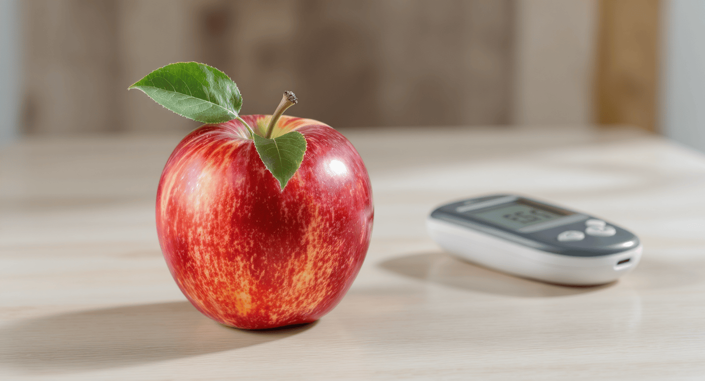 la pomme fait-elle réellement monter la glycémie