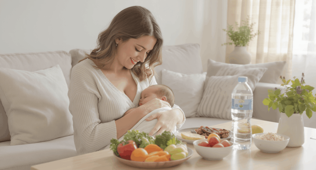 quel rôle joue l’alimentation dans la perte de poids pendant l’allaitement