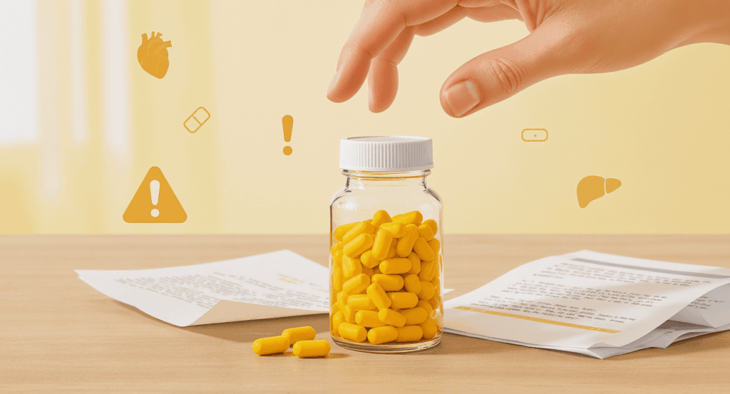 quelles précautions et contre-indications avant d’utiliser du curcuma