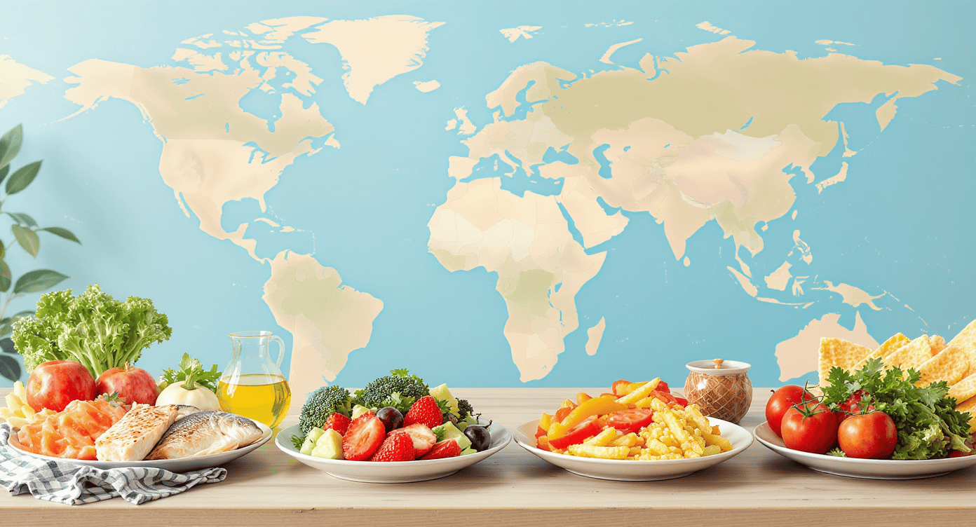 Comment savoir quel uel pays à l'alimentation la plus saine