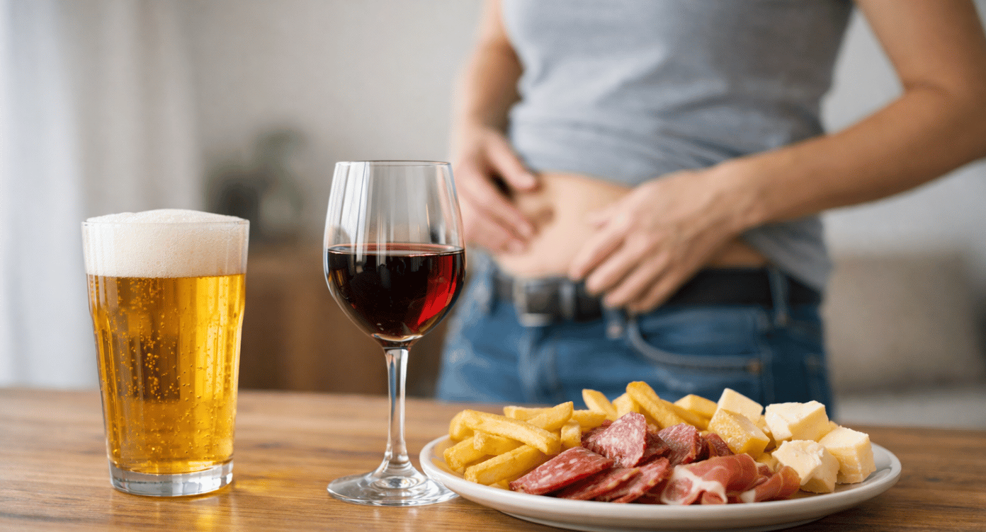 Pourquoi l’alcool peut-il favoriser la prise de poids