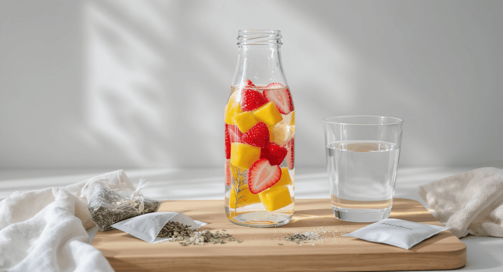 les alternatives à l'eau arômatisée maison si vous manquez de temps