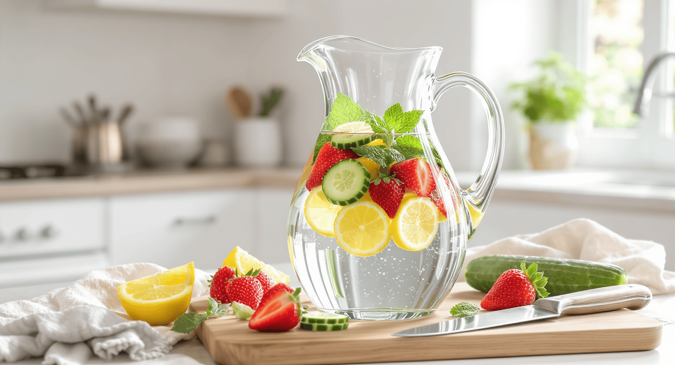 par où commencer pour réussir son eau aromatisée