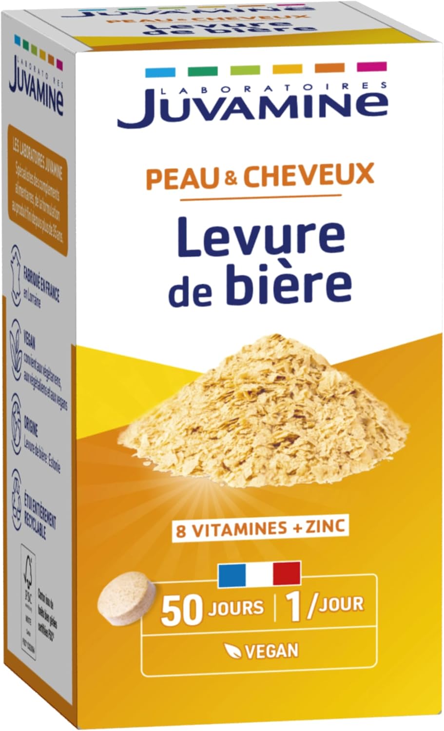 Juvamine Levure de bière Beauté