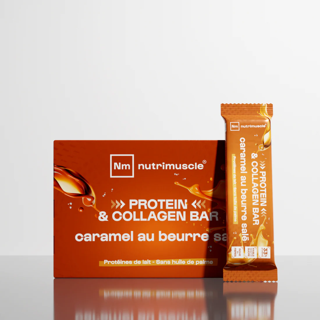 Barre Protéine Collagène Nutrimuscle