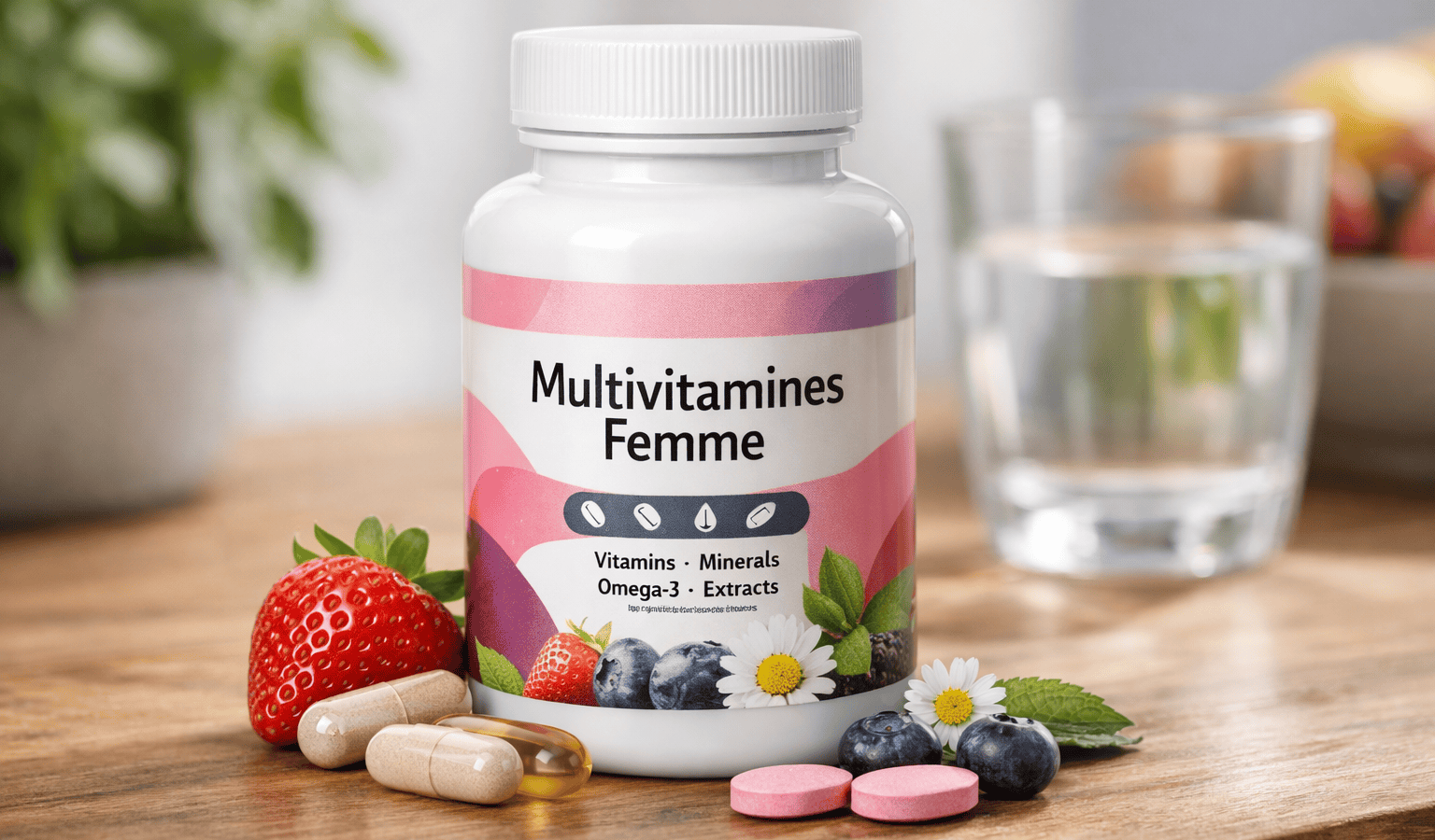 Comment choisir le meilleur multivitamines pour femme