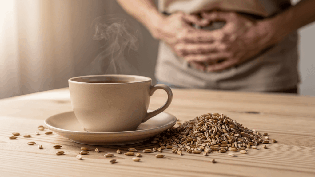 Qui devrait être particulièrement vigilant avec le café d’orge