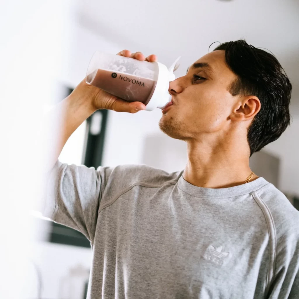 boisson Isolat de Whey Native utilisation gourde