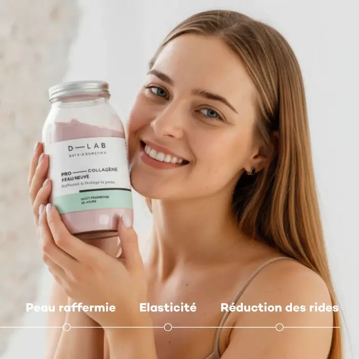 les bienfaits du collagène pro peau neuve de chez d-lab