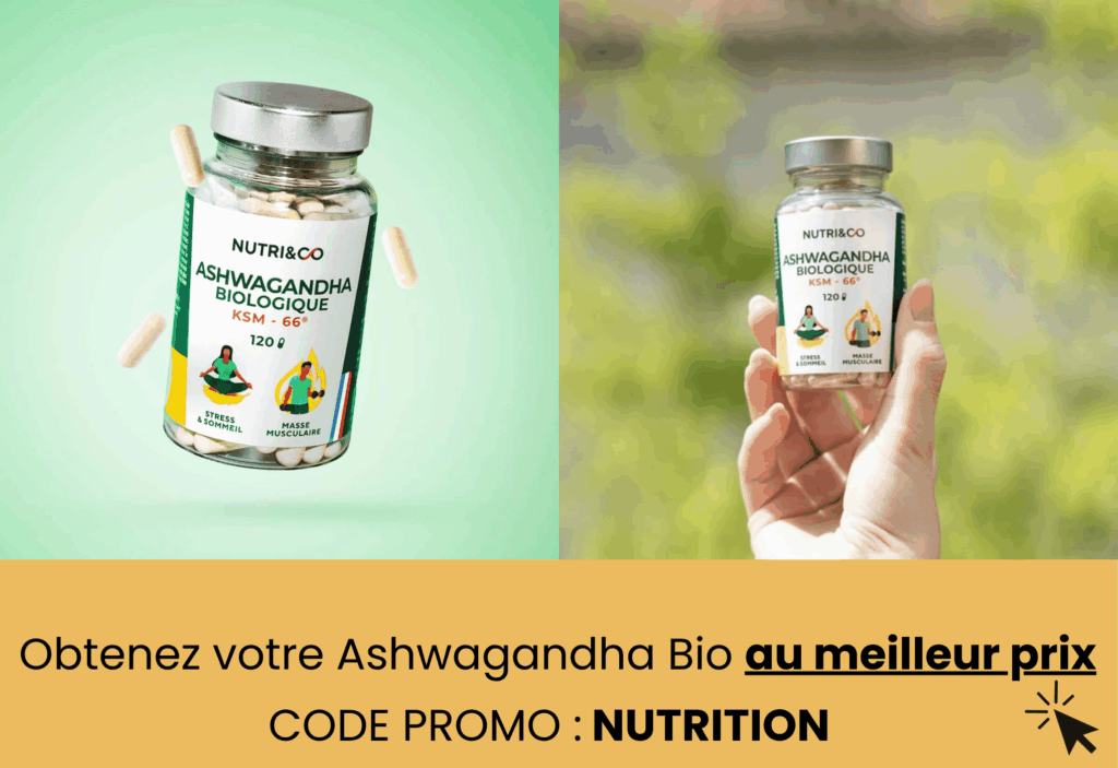 meilleur ashwagandha bio nutri&co