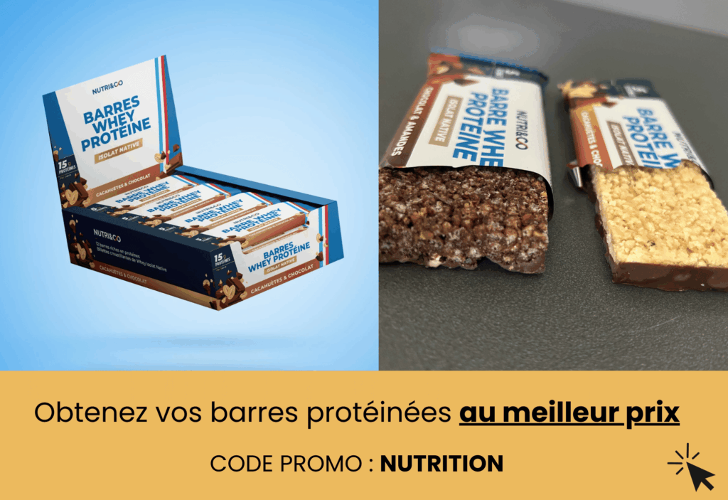 meilleur barres protéine whey nutri and co