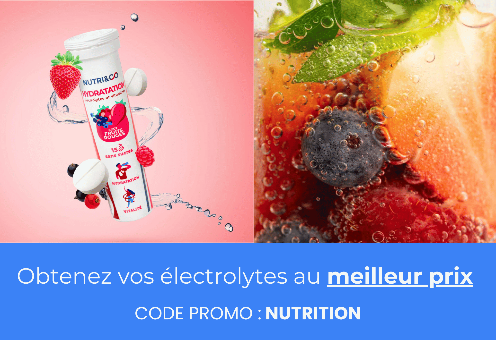 meilleur electrolytes nutri&co