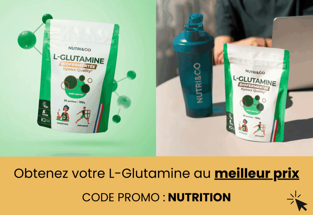 meilleure L-Glutamine nutri and co