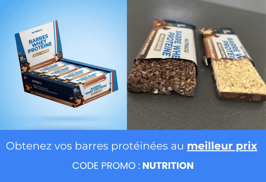 meilleur barres protéine whey nutri and co