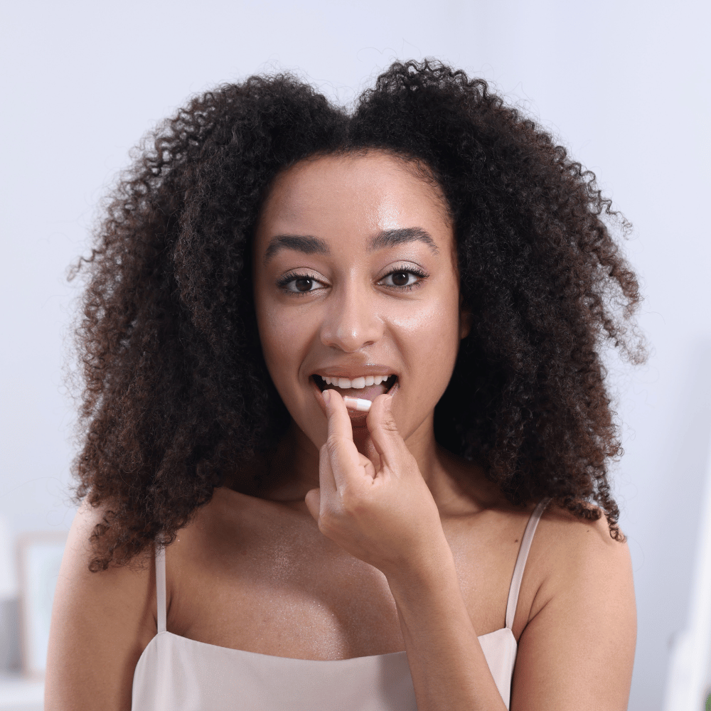 prise de la gellule collagène marin végétarien dynveo