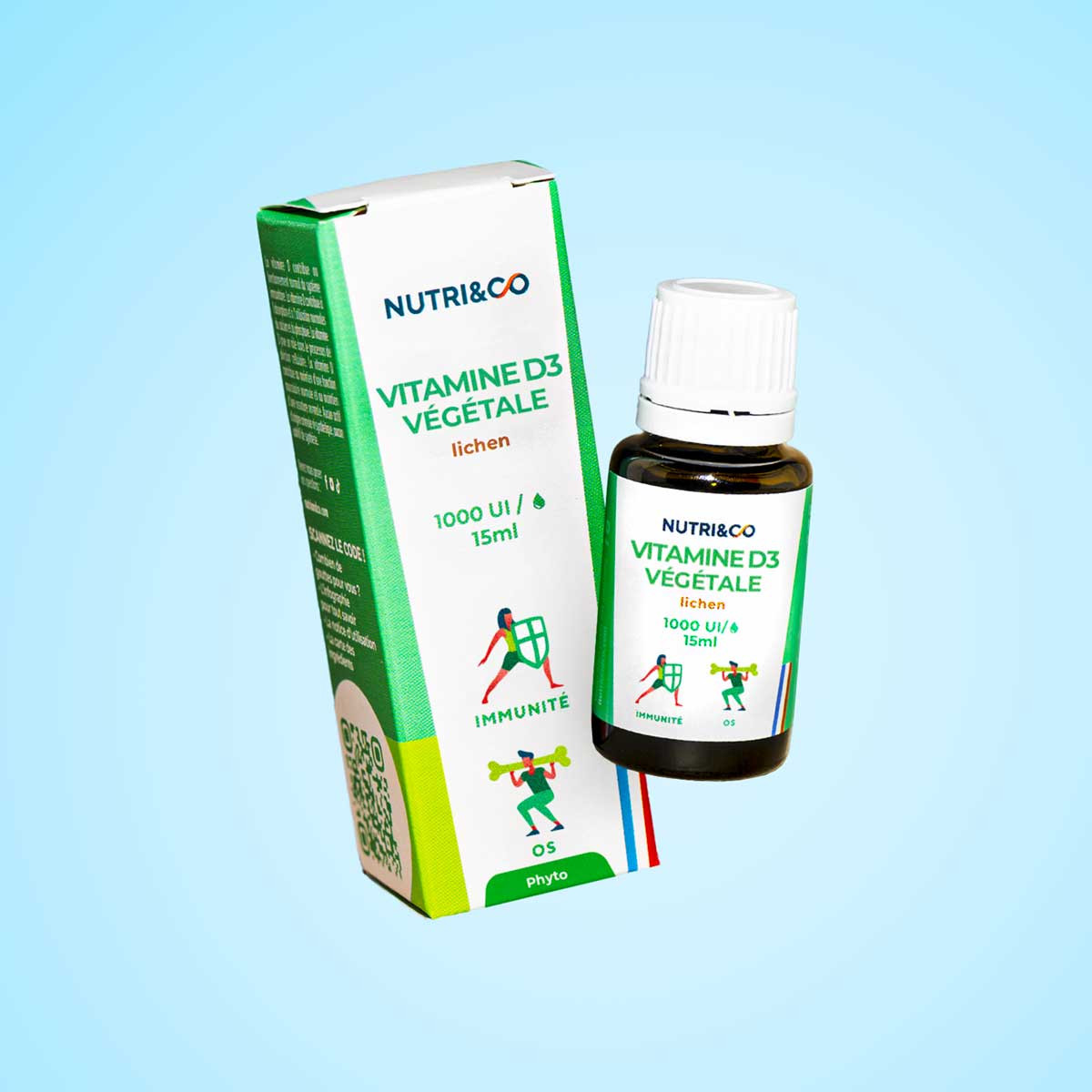 Vitamine D3 végétale Nutri and Co