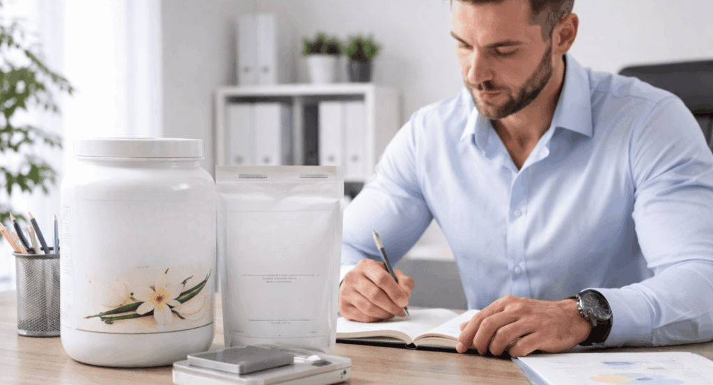 Analyse des suppléments par un nutritionniste