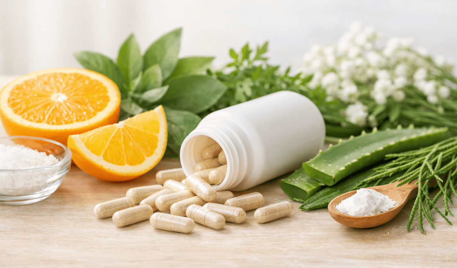 Bien-être naturel et capsules végétales