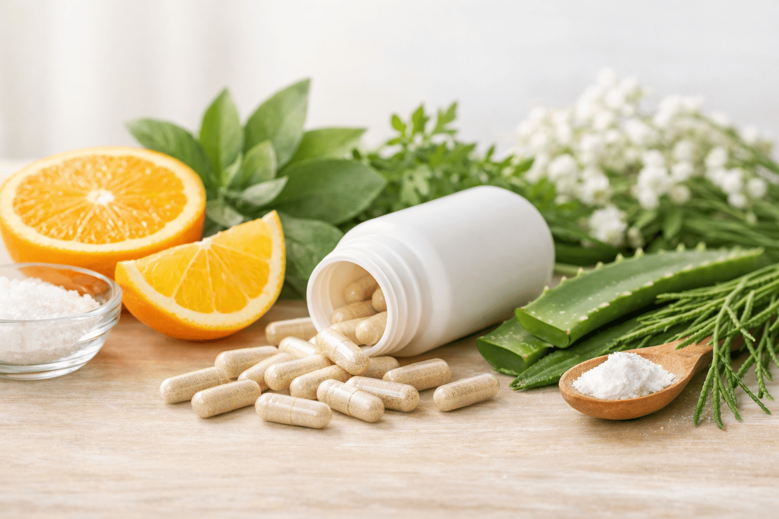 Bien-être naturel et capsules végétales