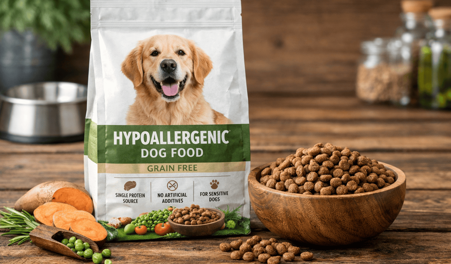 Comment choisir les meilleures croquettes hypoallergéniques pour chien