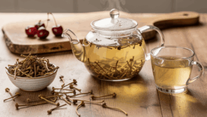 Comment préparer une infusion de queue de cerise pas à pas