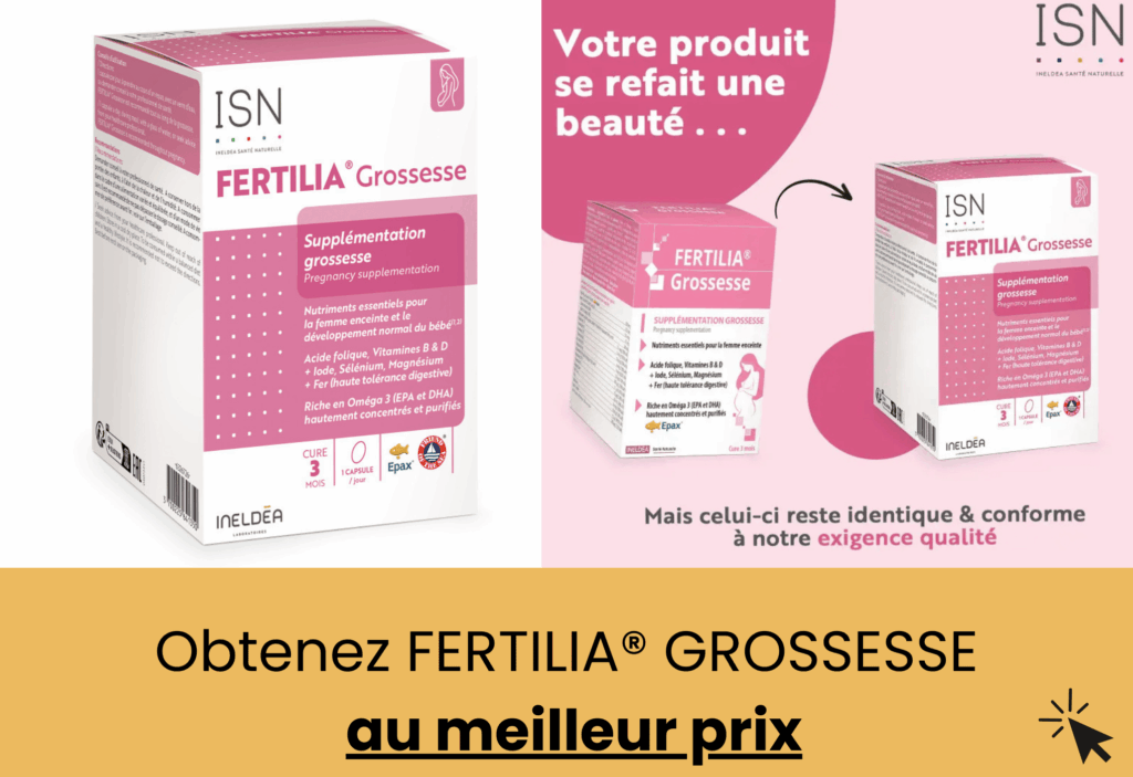 Meilleur complément alimentaire grossesse Fertilia
