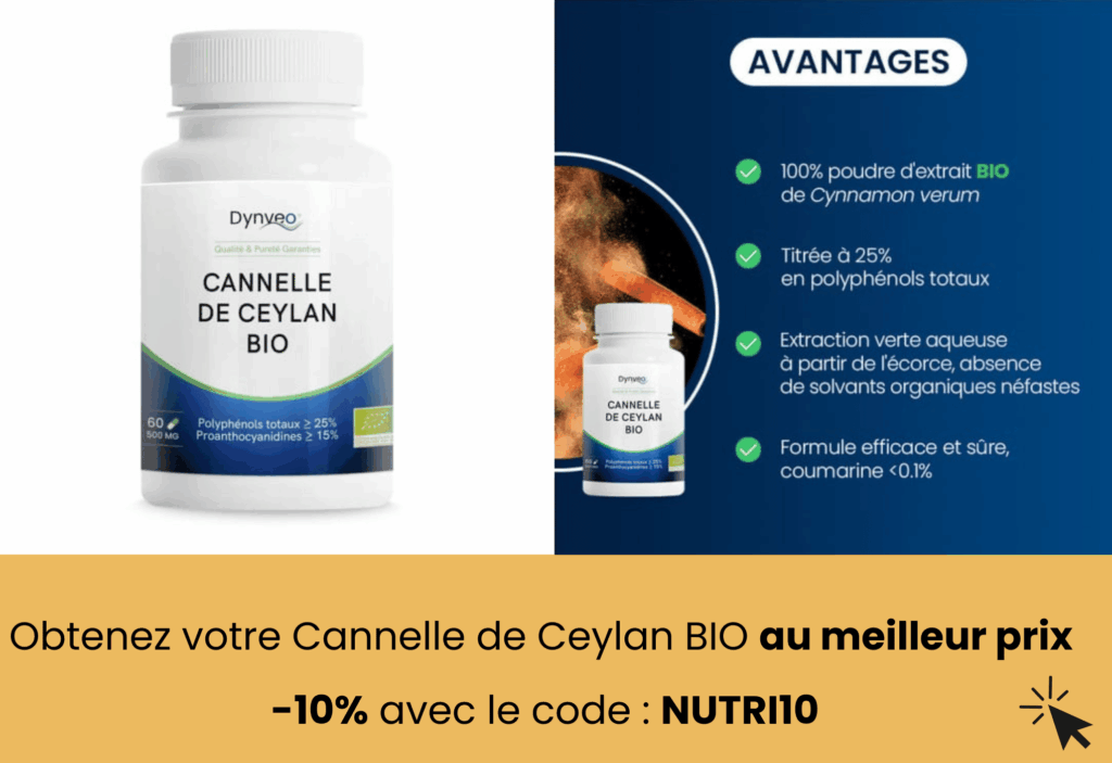 Meilleure Cannelle de Ceylan bio dynveo