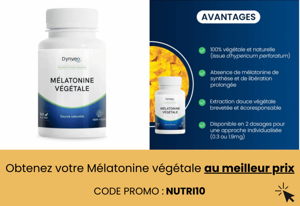 Meilleure mélatonine végétale dynveo