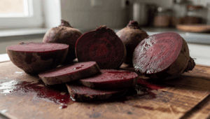 Pourquoi la betterave rouge crue peut-elle rendre malade