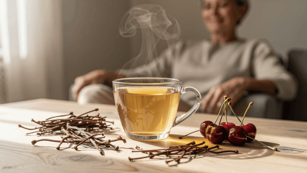 Quels effets peut-on attendre d’une infusion de queue de cerise