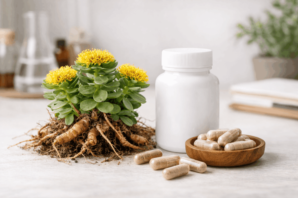 Rhodiola rosea et supplément naturel
