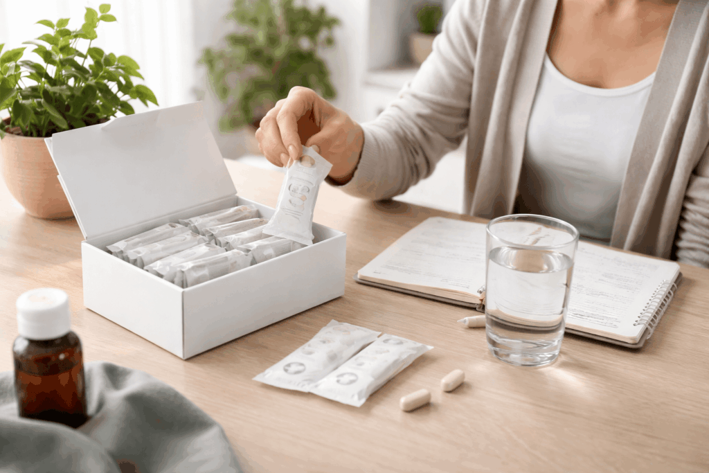 Routine bien-être du matin