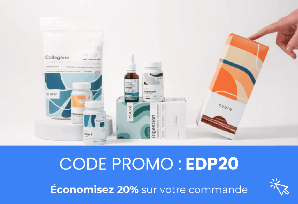 avis sur la marque cuure compléments personnalisés EDP