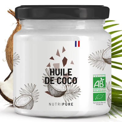Huile MCT de coco vierge Nutripure