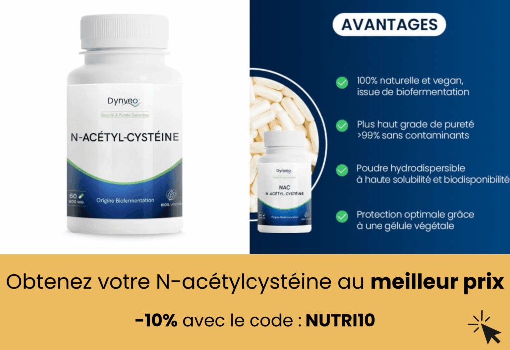 meilleur N-acétylcystéine dynveo