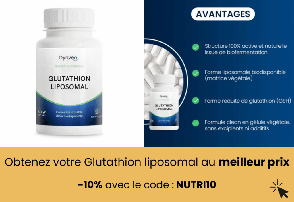 meilleur glutathion liposomal dynveo