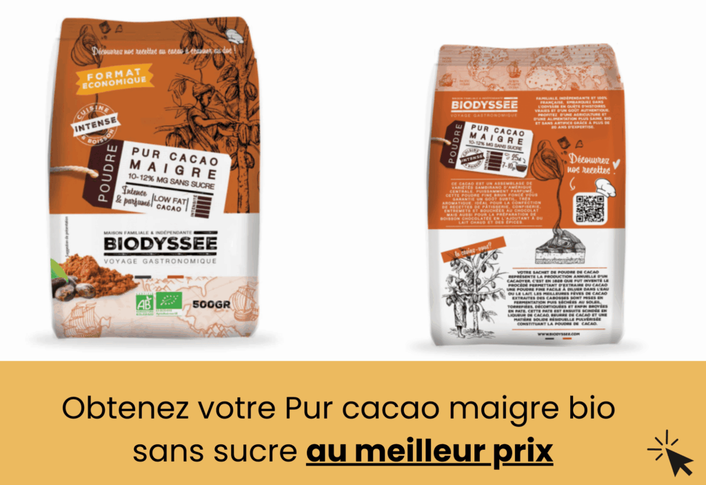 meilleur pur cacao maigre bio greenweez